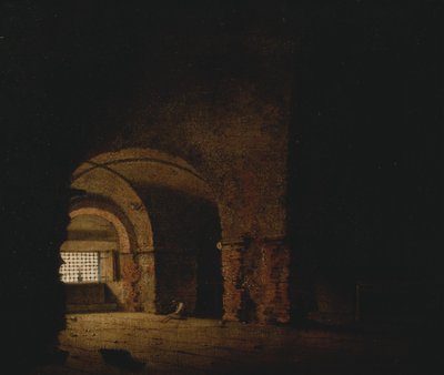 Der Gefangene von Joseph Wright of Derby